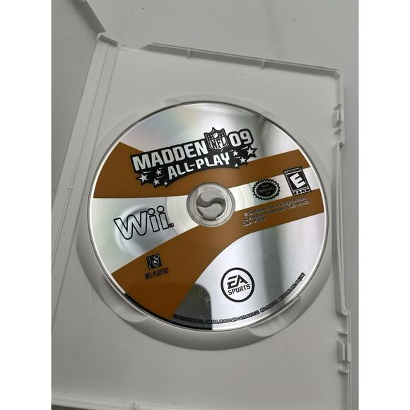Nintendo Wii - Madden 09 All Play Video game Tested - Picture 3 of 4